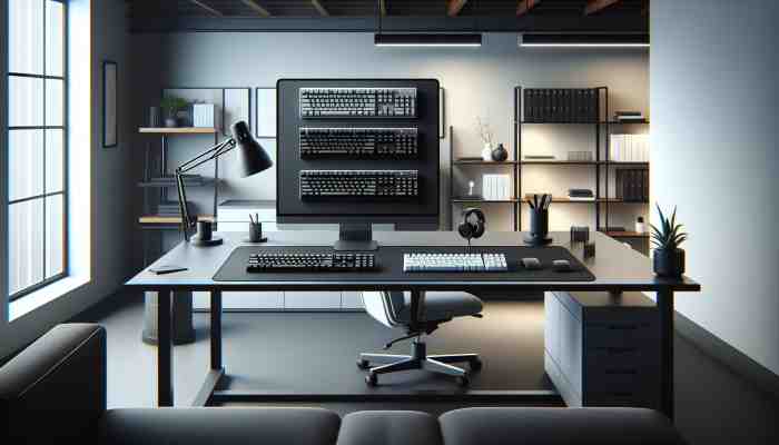 Exploring Silent Keyboards: Perfect for Office Settings