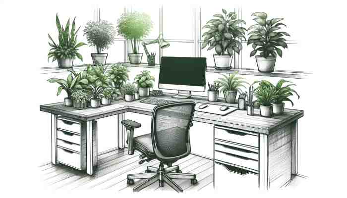 The Impact of Desk Plants on Typing Performance