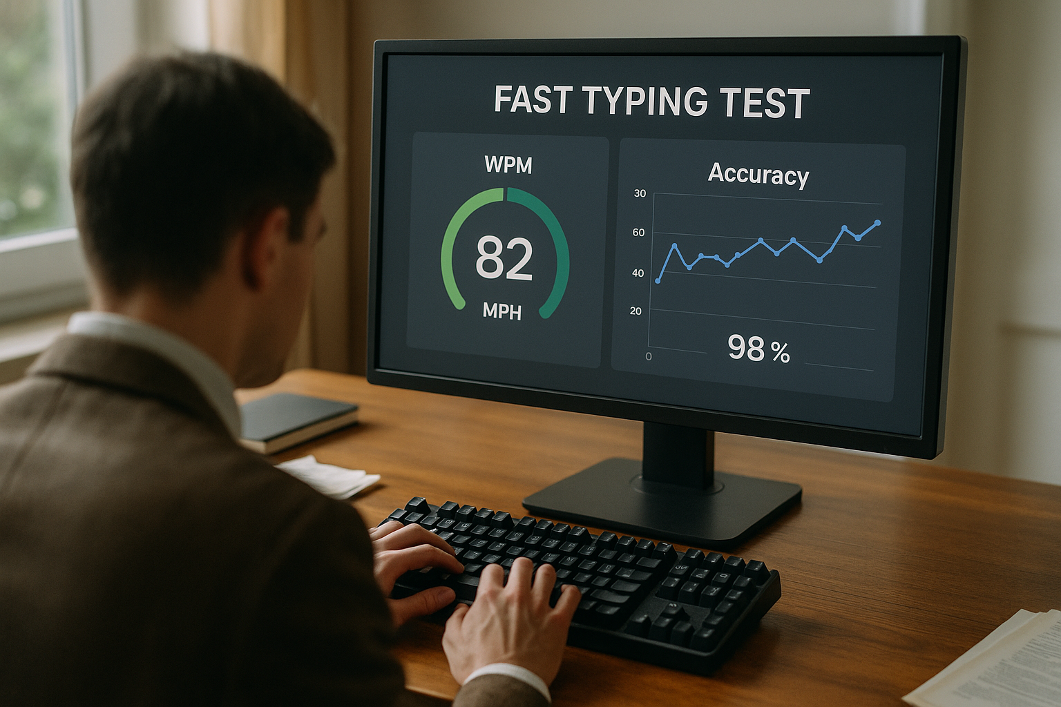 Fast Typing Test: A 20 Minute System to Increase WPM Without Accuracy Drop
