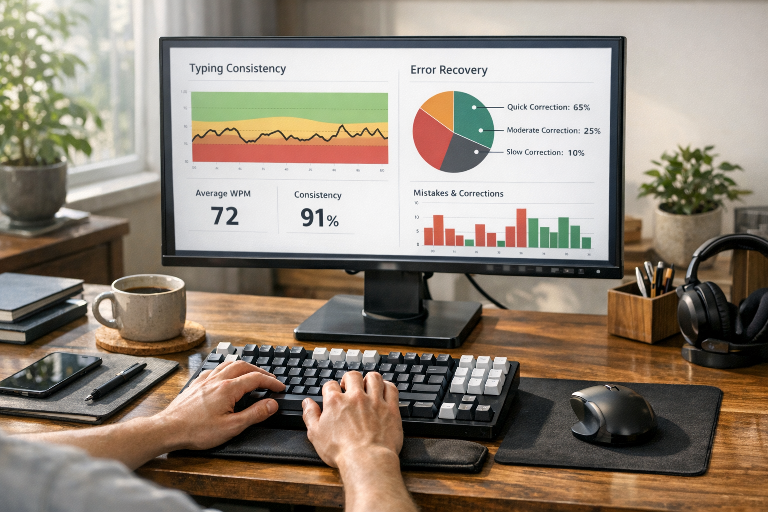 WPM Test Typing Session Design: Build Scores That Transfer to Real Work